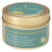 Honey Candles - Rosemary Mint Essential Candle, 1 Each