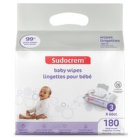 Sudocrem - Pure Water Wipes, 180 Each