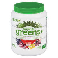 GENUINE HEALTH - Greens + Original Natural Mixed Berry, 566 Gram