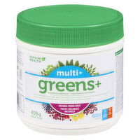 GENUINE HEALTH - Multi+ Greens+ Natural Mixed Fruit, 459 Gram