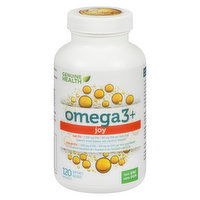 GENUINE HEALTH - Omega3+ Joy, 120 Each