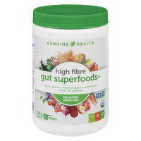 GENUINE HEALTH - High Fibre Gut Superfoods+ Unflavr Unswt, 229 Gram