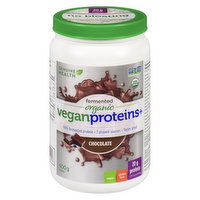 GENUINE HEALTH - Fermented Organic Vegan Protein + Chocolate, 600 Gram