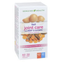 GENUINE HEALTH - Fast Joint Care with NEM & Turmeric Capsules, 60 Each