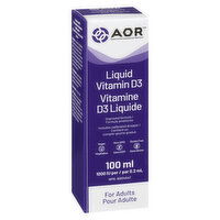 AOR - Vitamin D3 Adult, 100 Millilitre