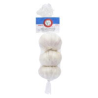 Garlic - Bulb, Mesh, 3 Each