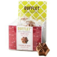 Dufflet - Basket of Milk Chocolate Snowflakes, 20 Gram