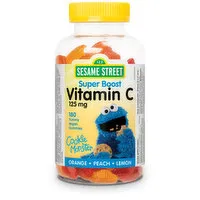 Webber naturals - Sesame Street Super Boost Vitamin C Gummies, 180 Each