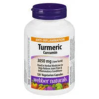 Webber Naturals - Turmeric Curcumin 600mg