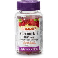 Webber naturals - Gummies - Vitamin B12 1000mcg