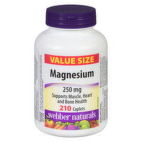 Webber Naturals - Webber Magnesium 250g, 210 Each