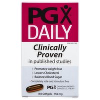 Webber naturals - PGX Daily Ultra Matrix Soft Gels 750mg, 150 Each