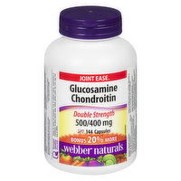 Webber Naturals - Glucosamine Chondroitin Extra Strength 500/400mg