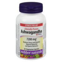 Webber Naturals - Webber Ashwagandha, 60 Each