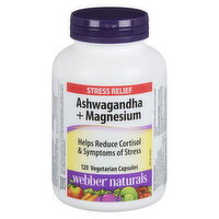 Webber Naturals - Ashwagandha Magnesium, 120 Each