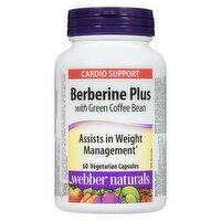 webber naturals - Berberine Plus with Green Coffee Bean, 60 Each