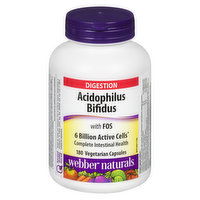 Webber naturals - Acidophilus Bifidus with FOS, 180 Each