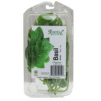 Roots Organic - Herbs Basil Fresh Organic, 1 Each