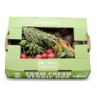 Evergreen Herbs - Farm Fresh Veggie Box, 5lbs, 1 Each