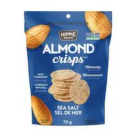 HIPPIE SNACKS - Almond Crisps - Sea Salt