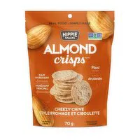 Hippie Snacks - Almond Crisps - Cheezy Chive, 70 Gram