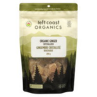 Left Coast Naturals - Ginger, Crystalized Organic, 200 Gram