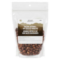 left coast - Organic Dry Roasted Almonds Unsalted, 300 Gram