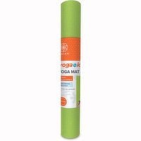 Gaiam - 3mm Yoga Mat Solid Lime, 1 Each