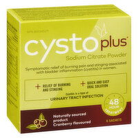 Cystoplus - Cystoplus Sodium Citrate Powder, 6 Each