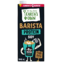 Earth's Own - Barista Protein Soy Beverage, 946 Millilitre