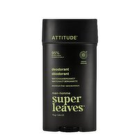Attitude - Super Leaves Deodorant Matcha & Bergamot, 75 Gram