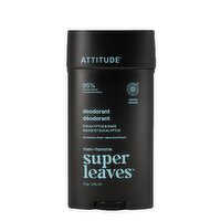 Attitude - Super Leaves Deodorant - Eucalyptus & Sage, 75 Gram