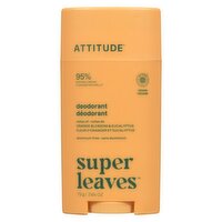 Attitude - Super Leaves Deodorant - Orange Blossom & Eucalyptus, 75 Gram