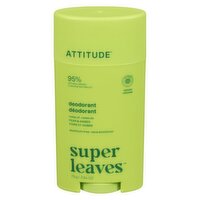 Attitude - Super Leaves Deodorant - Pear & Amber, 75 Gram