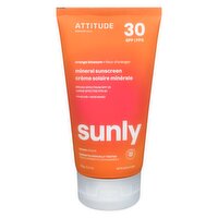 ATTITUDE - Sunly Mineral Sunscreen Lotion SPF30 Orange, 150 Gram