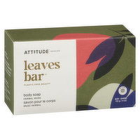 ATTITUDE - Body Soap Bar Herbal Musk, 113 Gram