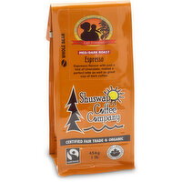 Shuswap Coffee Company - Espresso - Medium/Dark Roast, 1 Pound