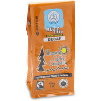 Shuswap Coffee Company - Buzz Lite - Decaf, Dark Roast, 1 Pound