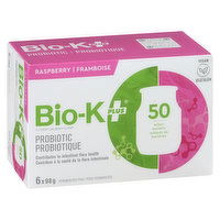 Bio-K+ - BIO-K PROBIOTIC DAIRY FRRSPBRRY, 6 Each