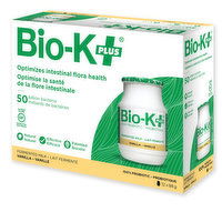 Bio-K+ - Fermented Milk Probiotic Vanilla, 12 Each