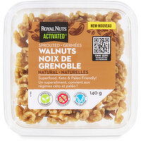 Royal Nuts - Sprouted Natural Walnuts, 140 Gram