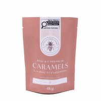 Little b - Rose & Cardamom Caramels, 48 Gram