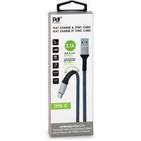 Pdi Accessories - Flat Charge & Sync Cable - Type-C, 1 Each