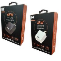 Pdi - Wall Plug 45W USB CPD Fast Charger, 1 Each