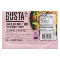 Gusta - Chickenless Strips, 200 Gram