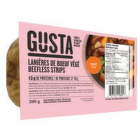 Gusta - Beefless Strips, 200 Gram