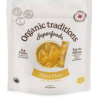 Organic Traditions - Organic Traditions FibreFlw Yuzu Lime, 129 Gram