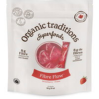 Organic Traditions - Fibre Flow Strawberry, 116 Gram