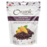 Organic Traditions - Cacao Nibs, 454 Gram