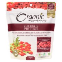 Organic Traditions - Goji Berries, 227 Gram